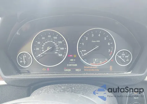 2013 BMW 328 z USA, uszkodzony, nr VIN WBA3A5G50DNP26522